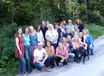 Over 20 Eponaquest Instructors from 8 countries meet up at Baraockreitzentrum (Baroque Riding Center) in Germany