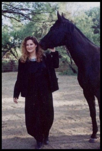 Linda and Rasa in 1999
